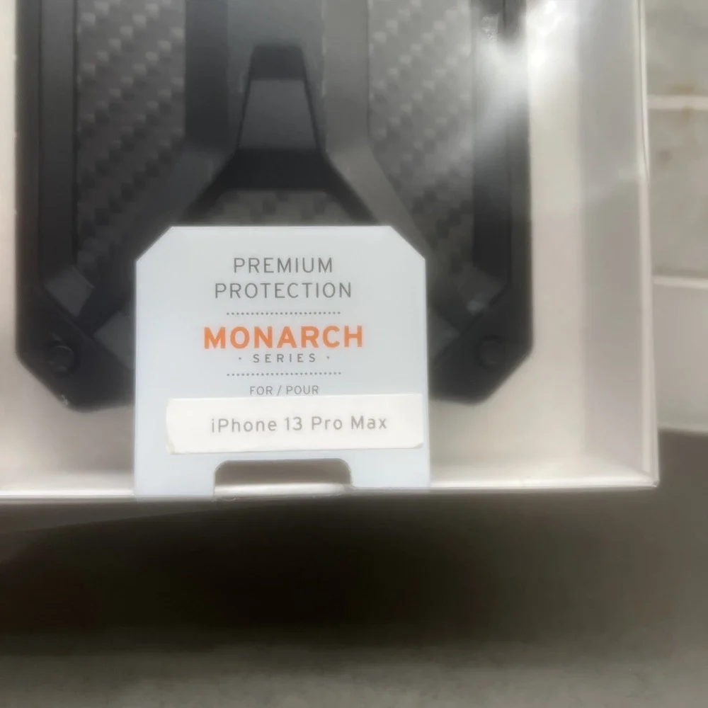 URBAN ARMOR GEAR Monarch Series Carbon Fiber Rugged Case for iPhone 13 Pro Max